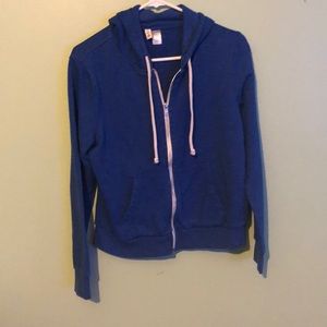 H&M DIVIDED ZIP UP